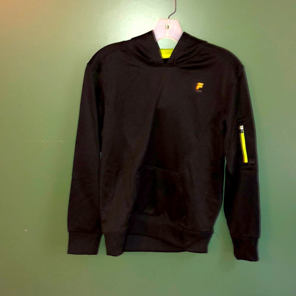 Boys FILA Hoodie Sweatshirt